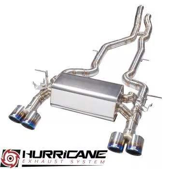 Hurricane Exhaust 2.76" ECE Klappenanlage für BMW M4 F82 431PS